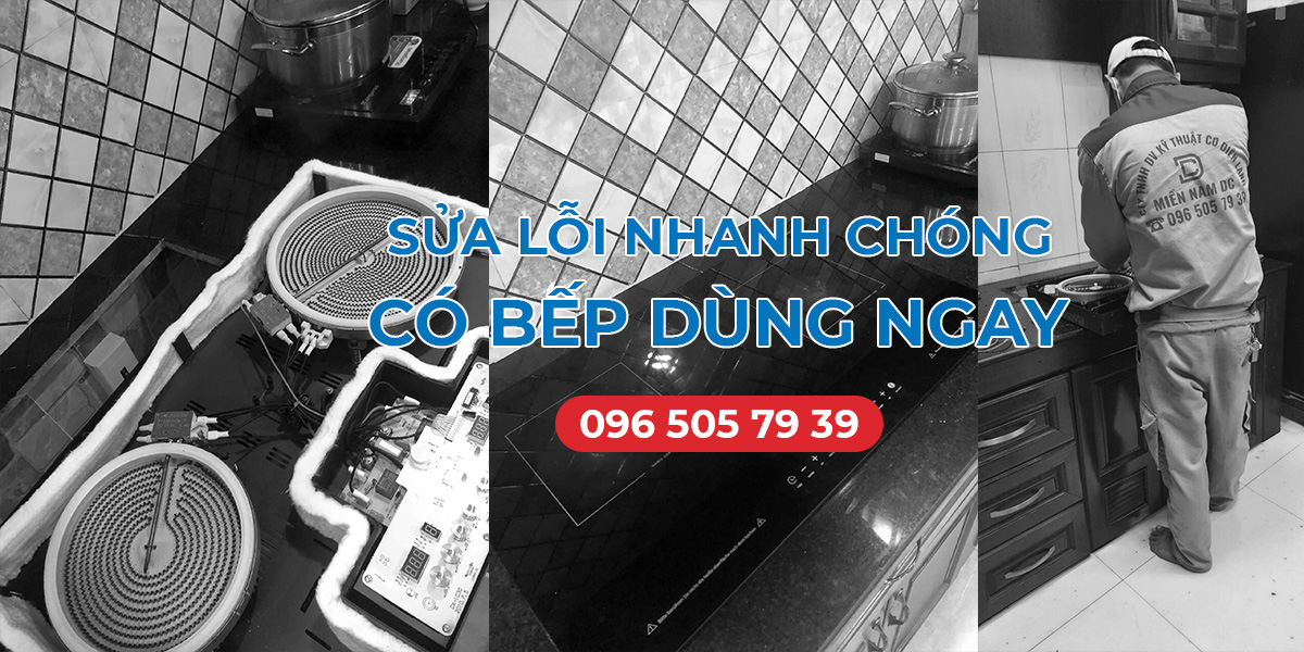 Các lỗi thường gặp ở bếp từ, bếp hồng ngoại