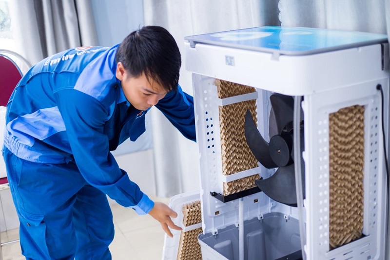 Quạt hơi nước không quang là tình trạng khá phổ biến