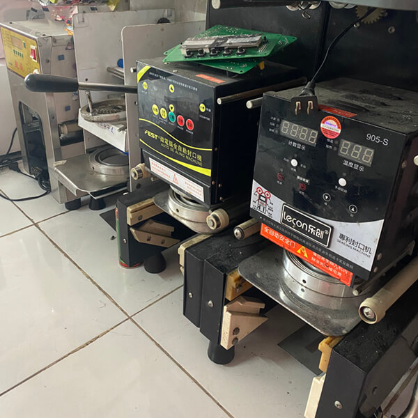 Sửa chữa và thay thế linh kiện máy ép miệng ly