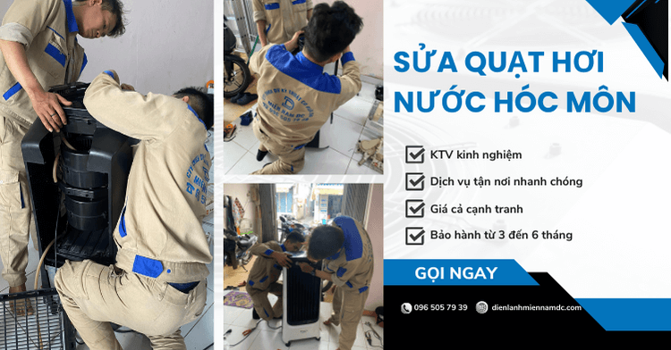 Sửa quạt hơi nước tại Hóc Môn