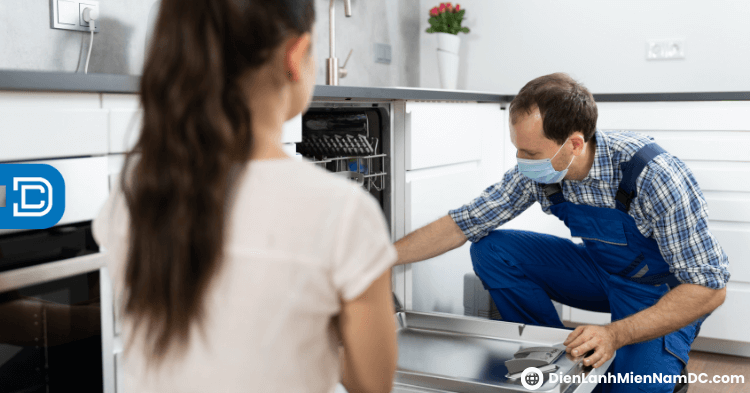 Kiểm tra lỗi mày rửa bát Bosch miễn phí