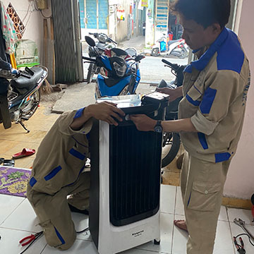 Sửa quạt hơi nước tại nhà