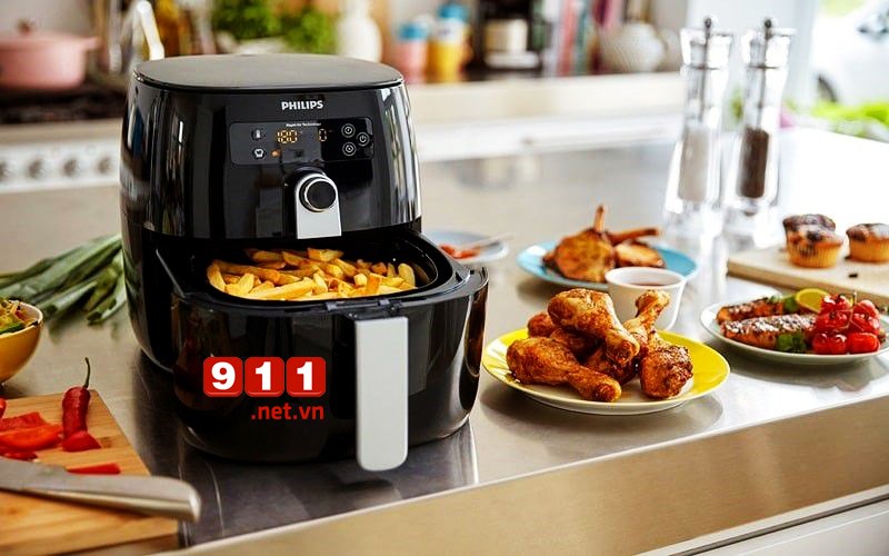 Có nhiều lỗi khác nhau trên nồi chiên không dầu Philips